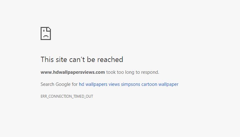 contoh browser google waktu habis